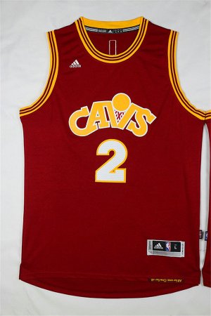 Maillot De Basket Cleveland Cavaliers Kyrie Irving 2 Tissus Sportif Fans Edition Retro Rouge